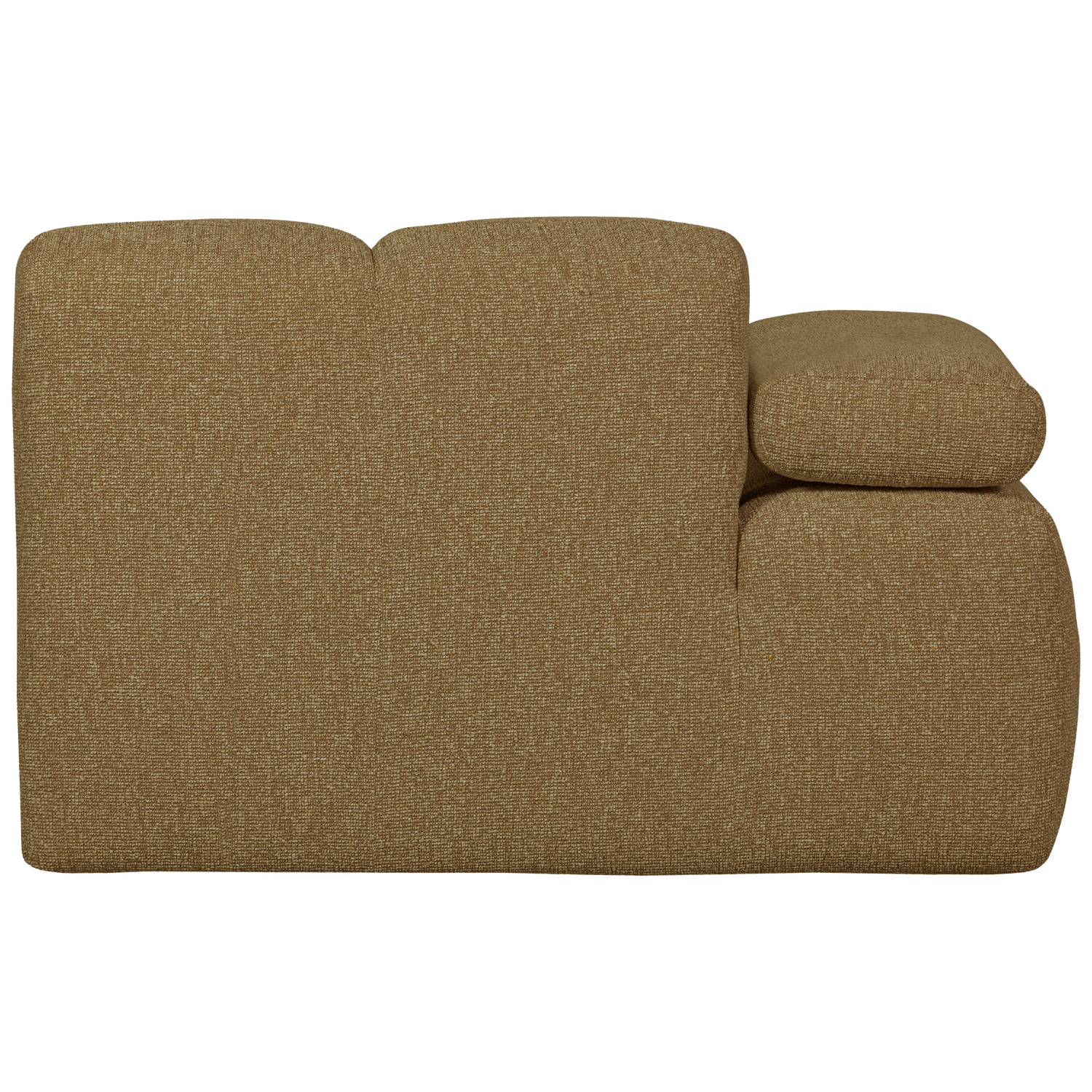 Woood | 1-Zits element Mojo arm links boucle geel/bruin melange