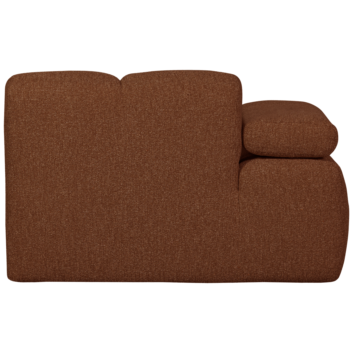 Woood | 1-Zits element Mojo arm links boucle roestbruin melange