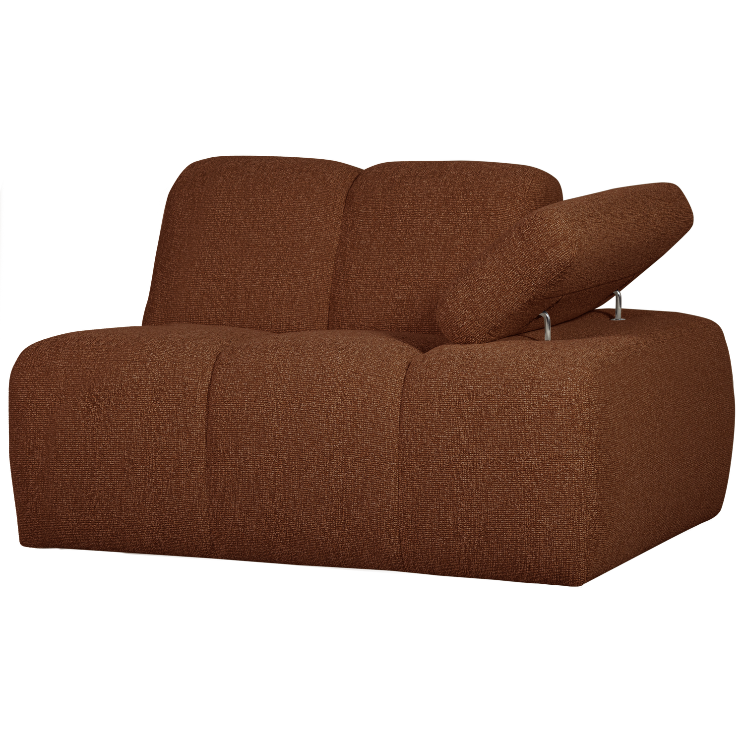 Woood | 1-Zits element Mojo arm rechts boucle roestbruin melange