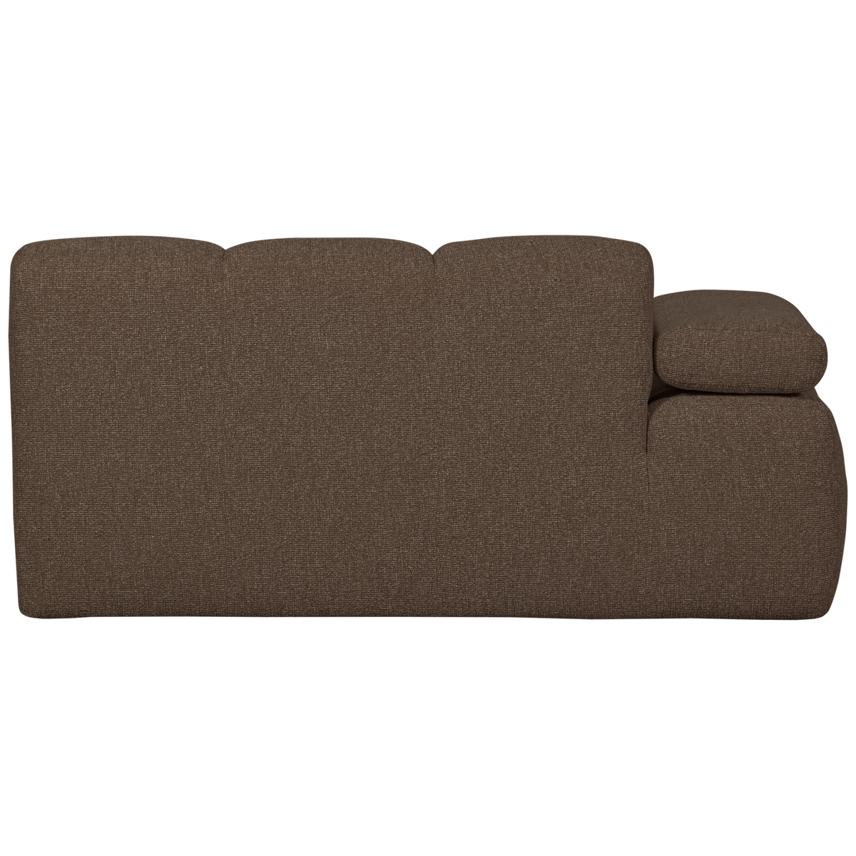 Woood | 1,5-Zits element Mojo arm links boucle bruin melange