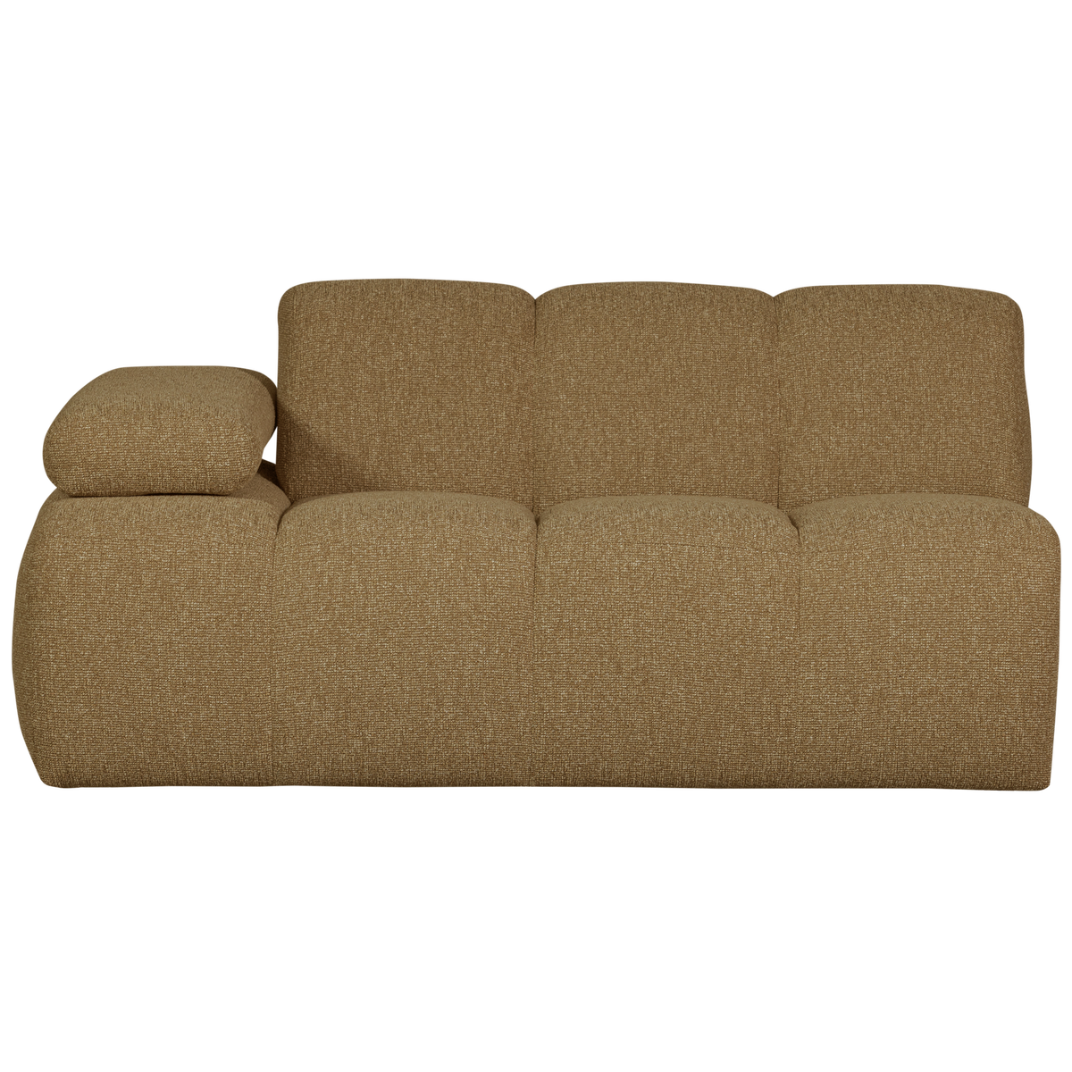 Woood | 1,5-Zits element Mojo arm links boucle geel/bruin melange