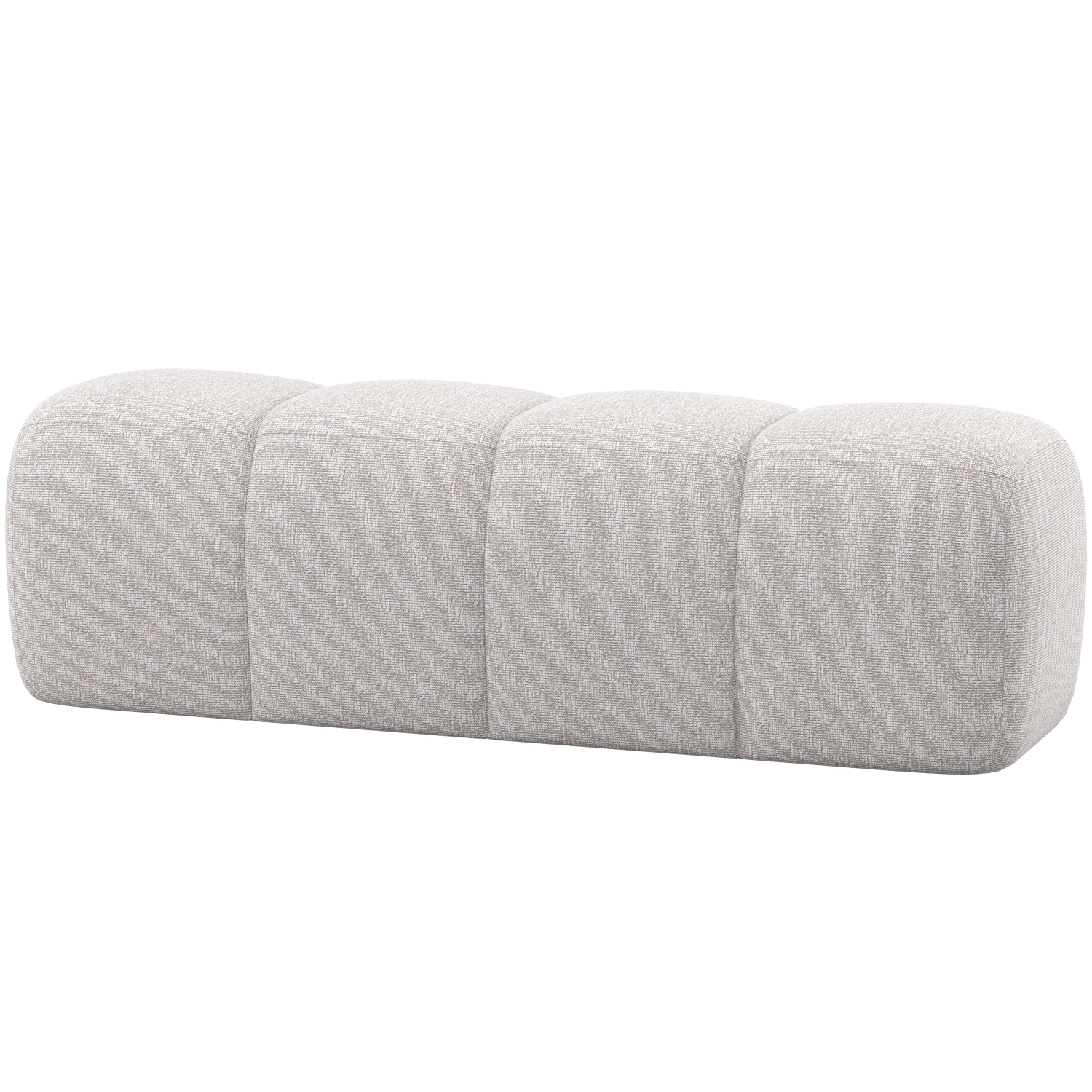 Woood | Eetbank Mojo boucle ecru melange