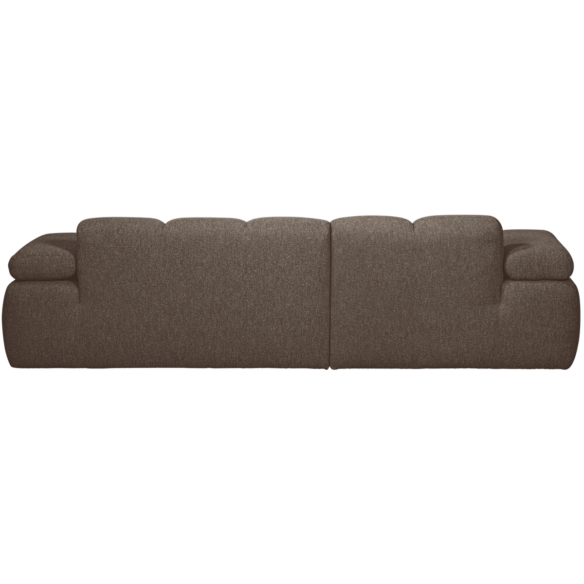 Woood | Chaise longue Mojo links boucle bruin melange