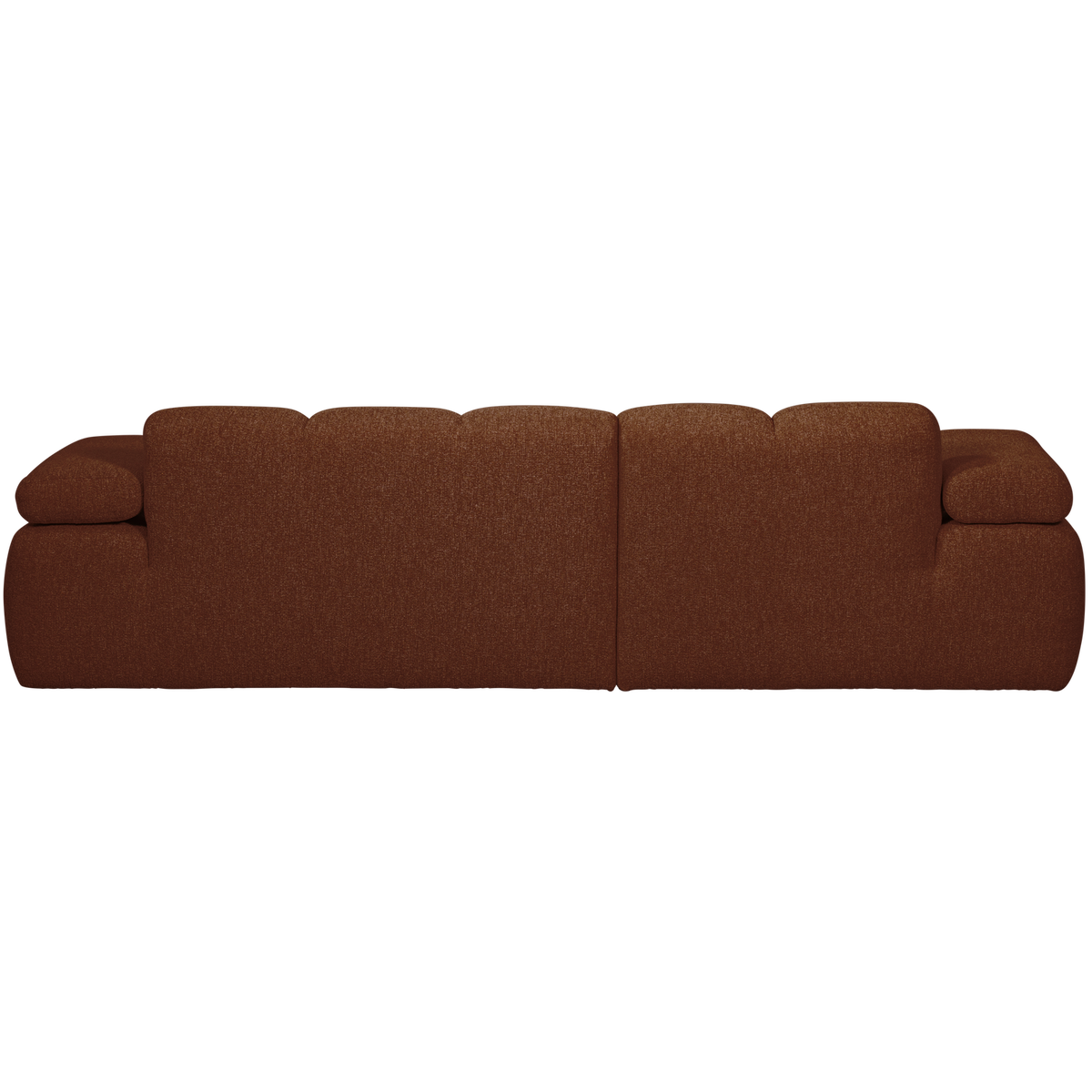 Woood | Chaise longue Mojo links boucle roestbruin melange