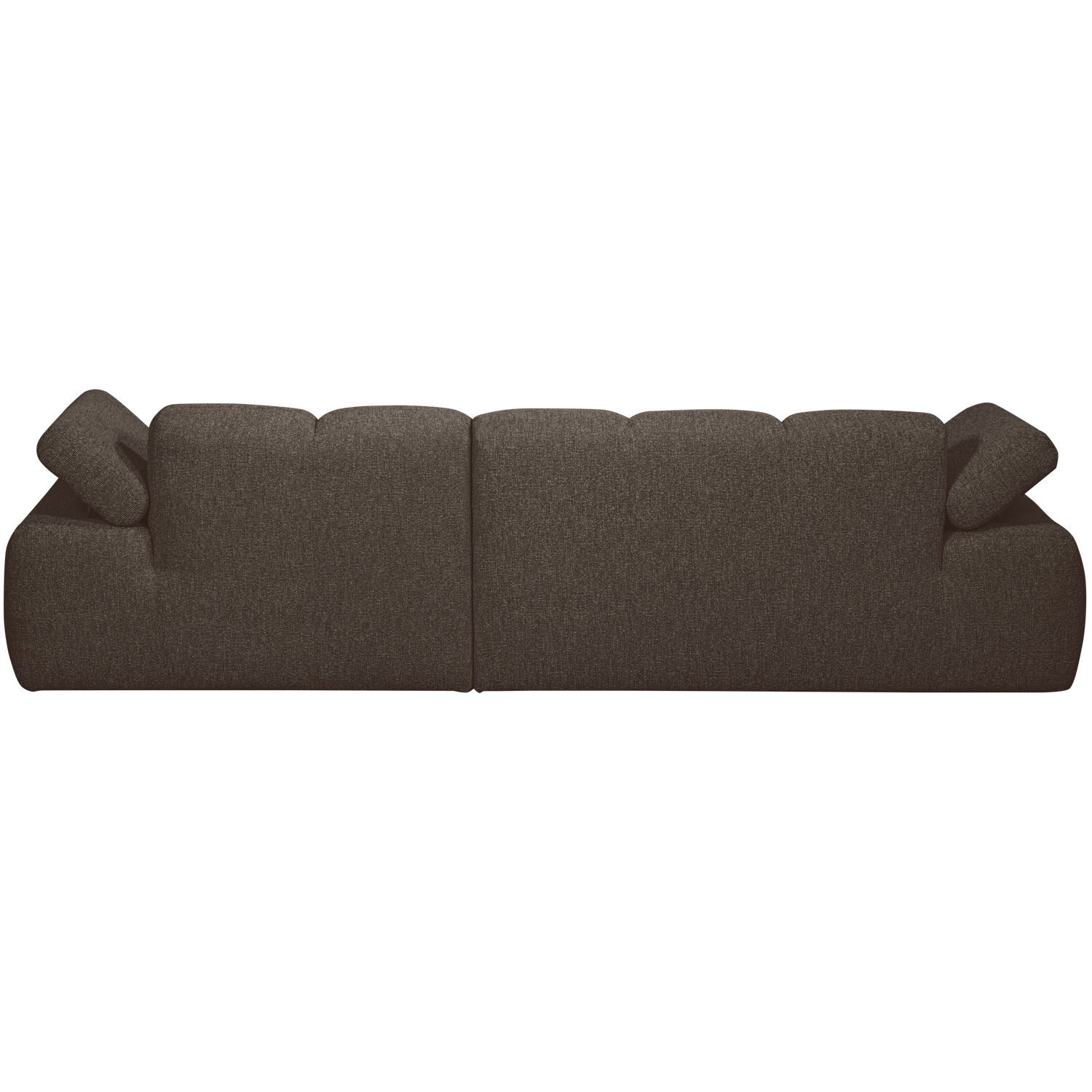 Woood | Chaise longue Mojo rechts boucle bruin melange