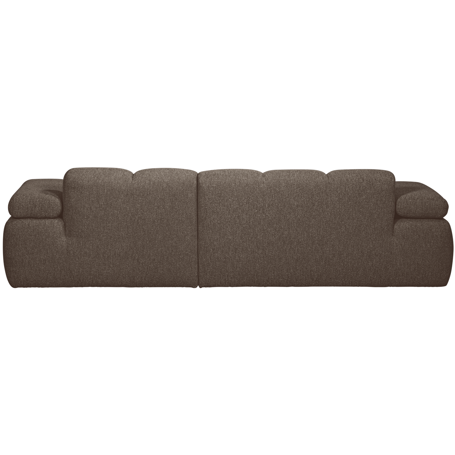 Woood | Chaise longue Mojo rechts boucle bruin melange