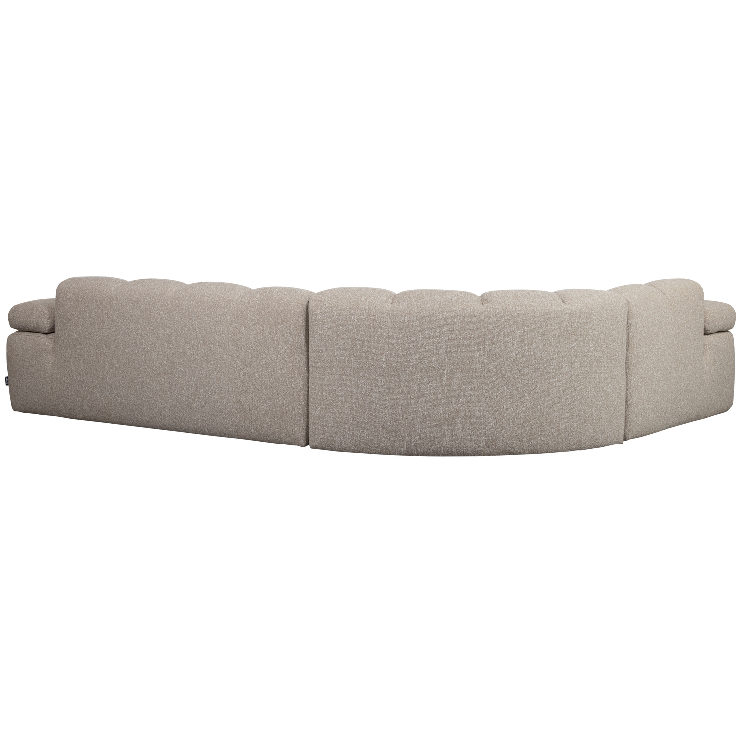 Woood | Hoekbank Mojo links boucle beige melange
