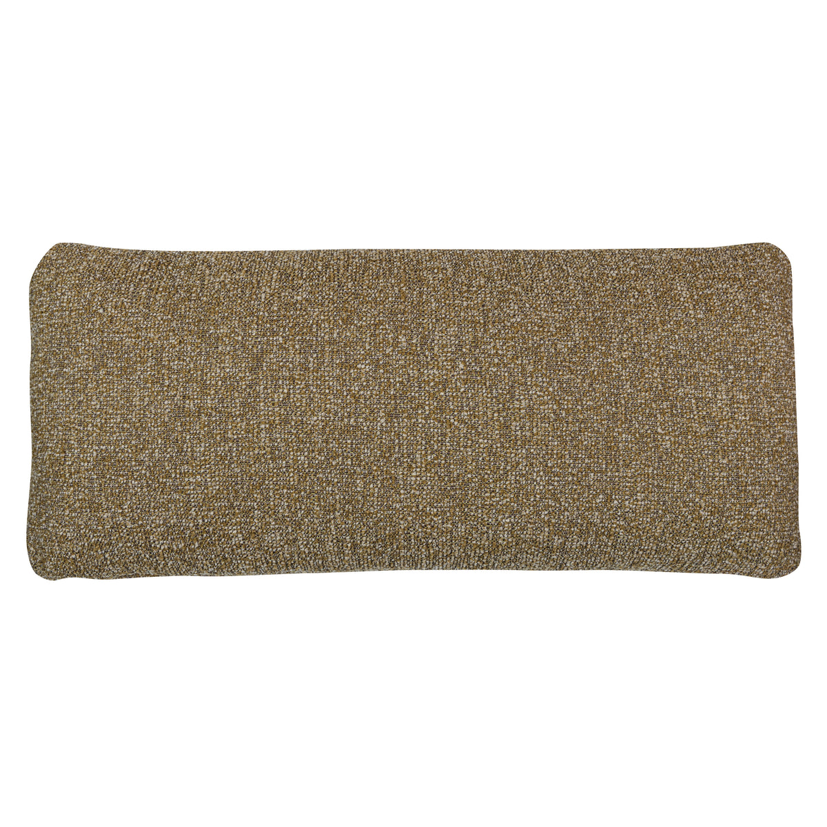 Woood | Kussen Mojo boucle geel/bruin melange