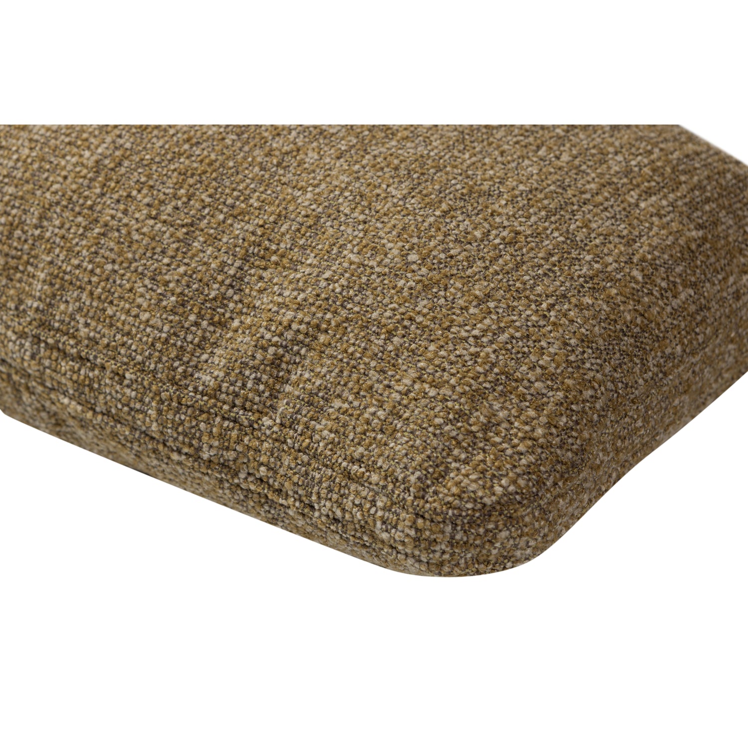 Woood | Kussen Mojo boucle geel/bruin melange