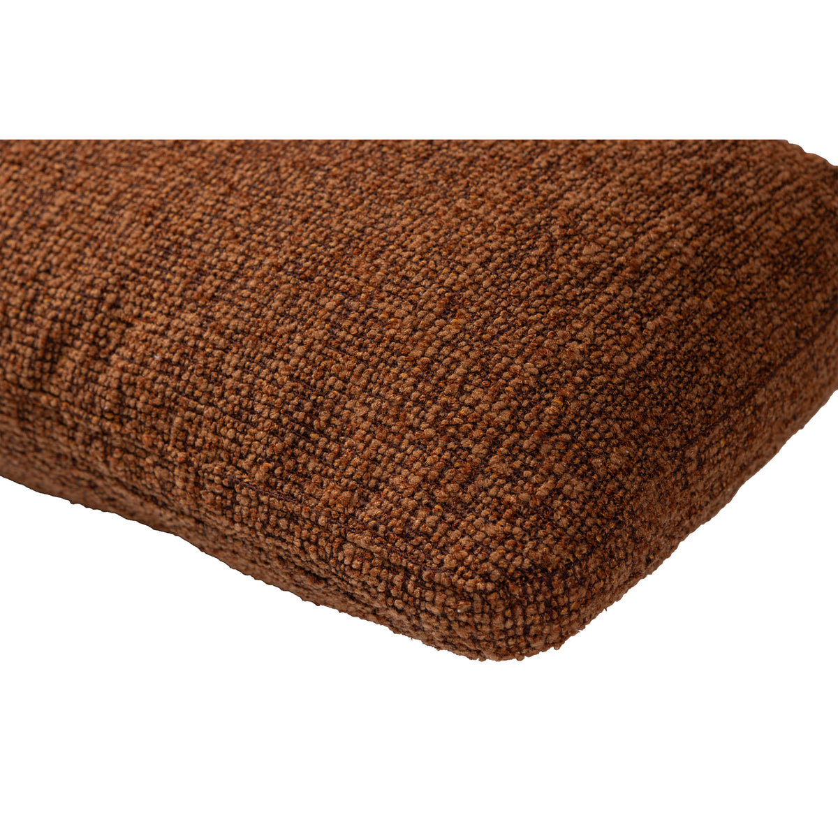 Woood | Kussen Mojo boucle roestbruin melange