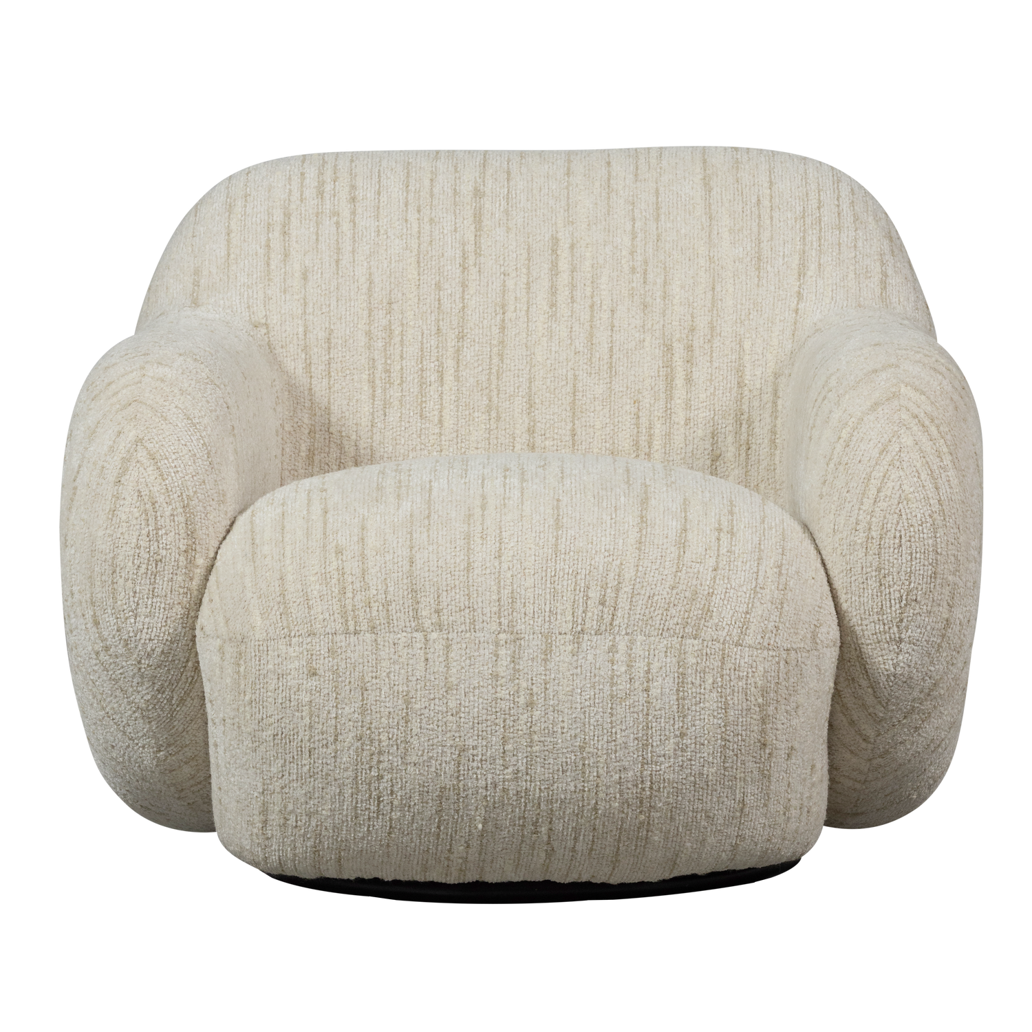 Woood | Fauteuil Folke chenille naturel melange