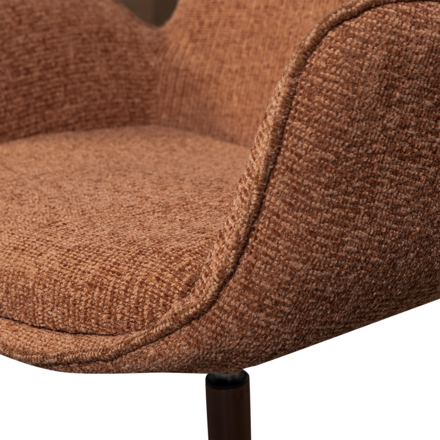 Woood | Fauteuil Marten in hoogte verstelbaar oranje