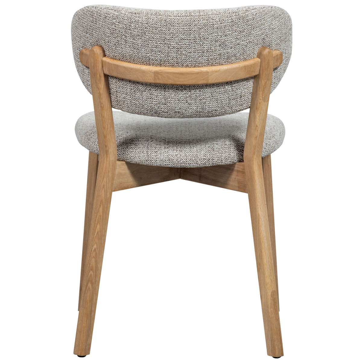 Woood | Eetkamerstoel Udar naturel met houten frame naturel