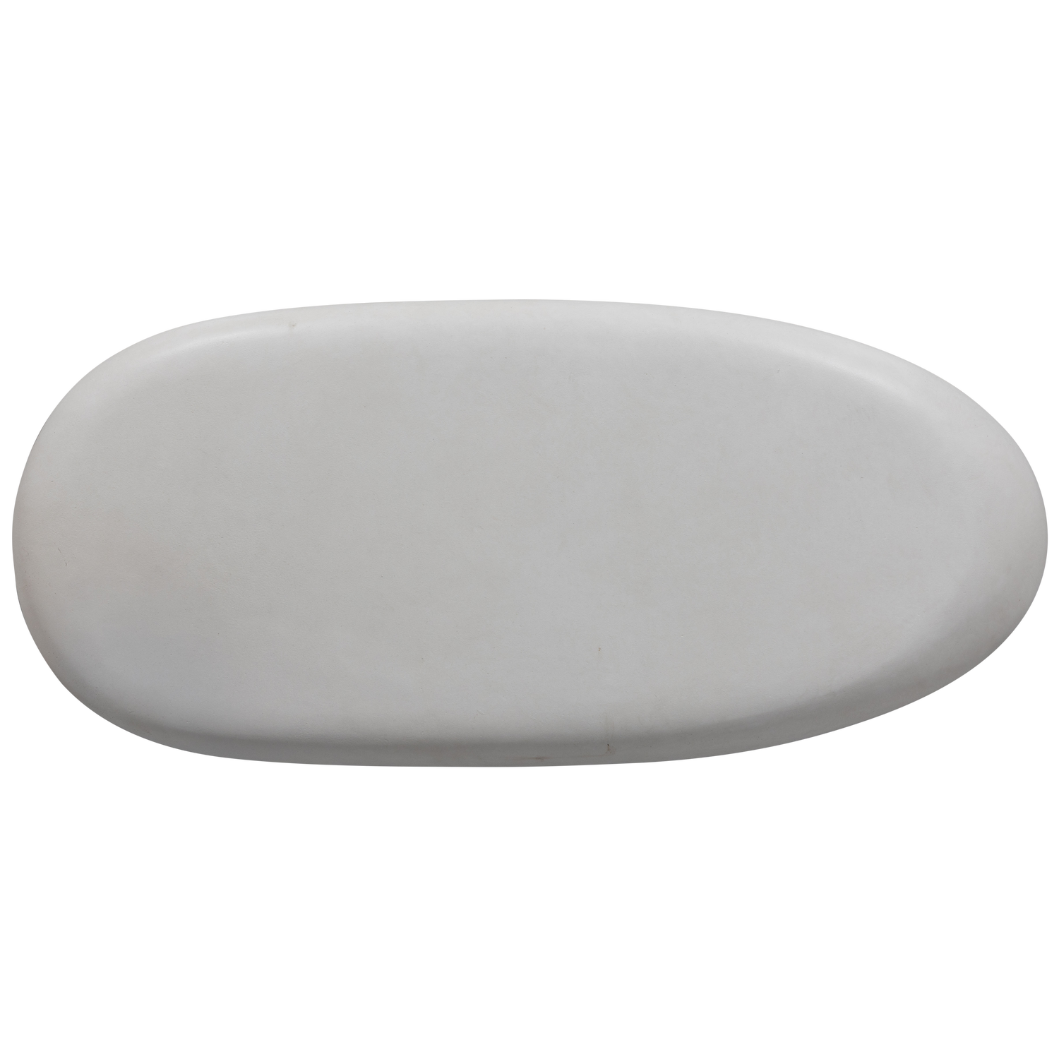 Woood | Salontafel Pebble 100cm betonlook wit