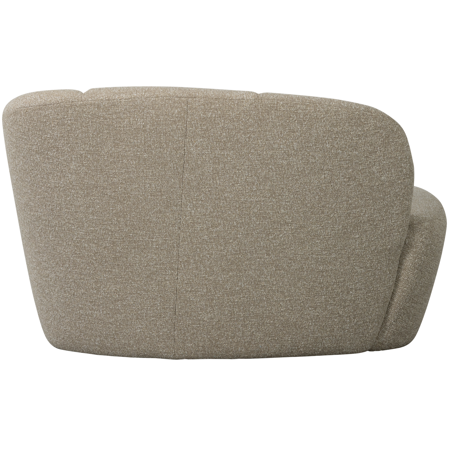 Woood | 2-Zits bankje Mojo rechts boucle beige melange