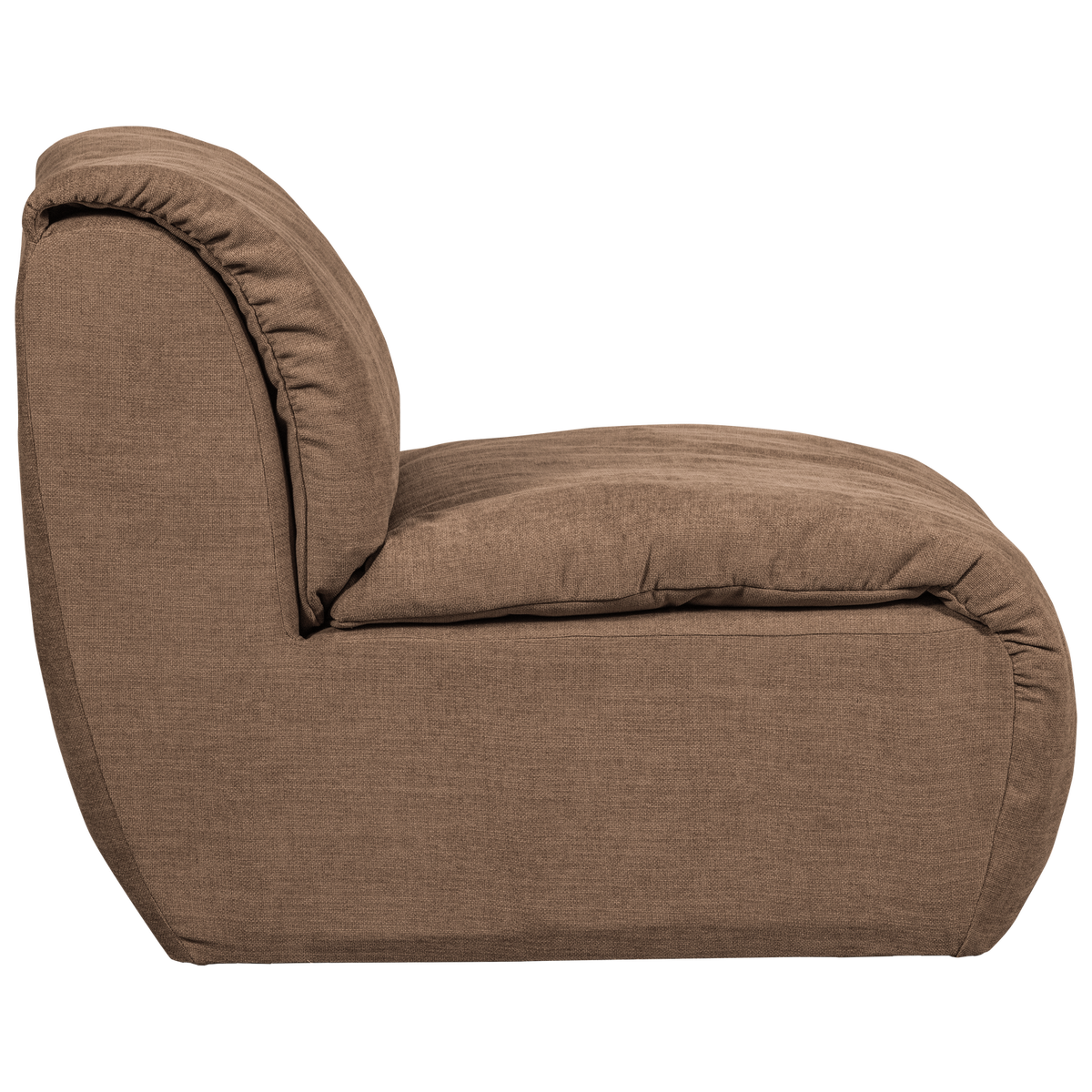 Woood | 1-Zits element Baggy geweven chenille bruin