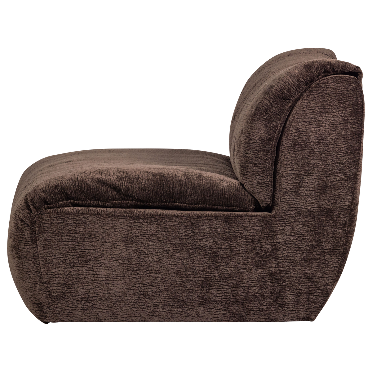 Woood | 1-Zits element Baggy 3D chenille donkerbruin