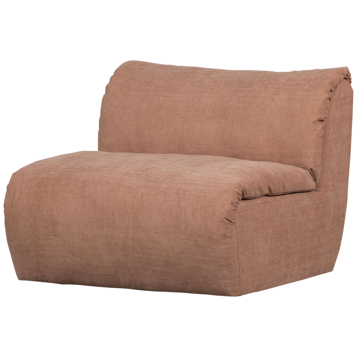 Woood | 1-Zits element Baggy geweven chenille oudroze
