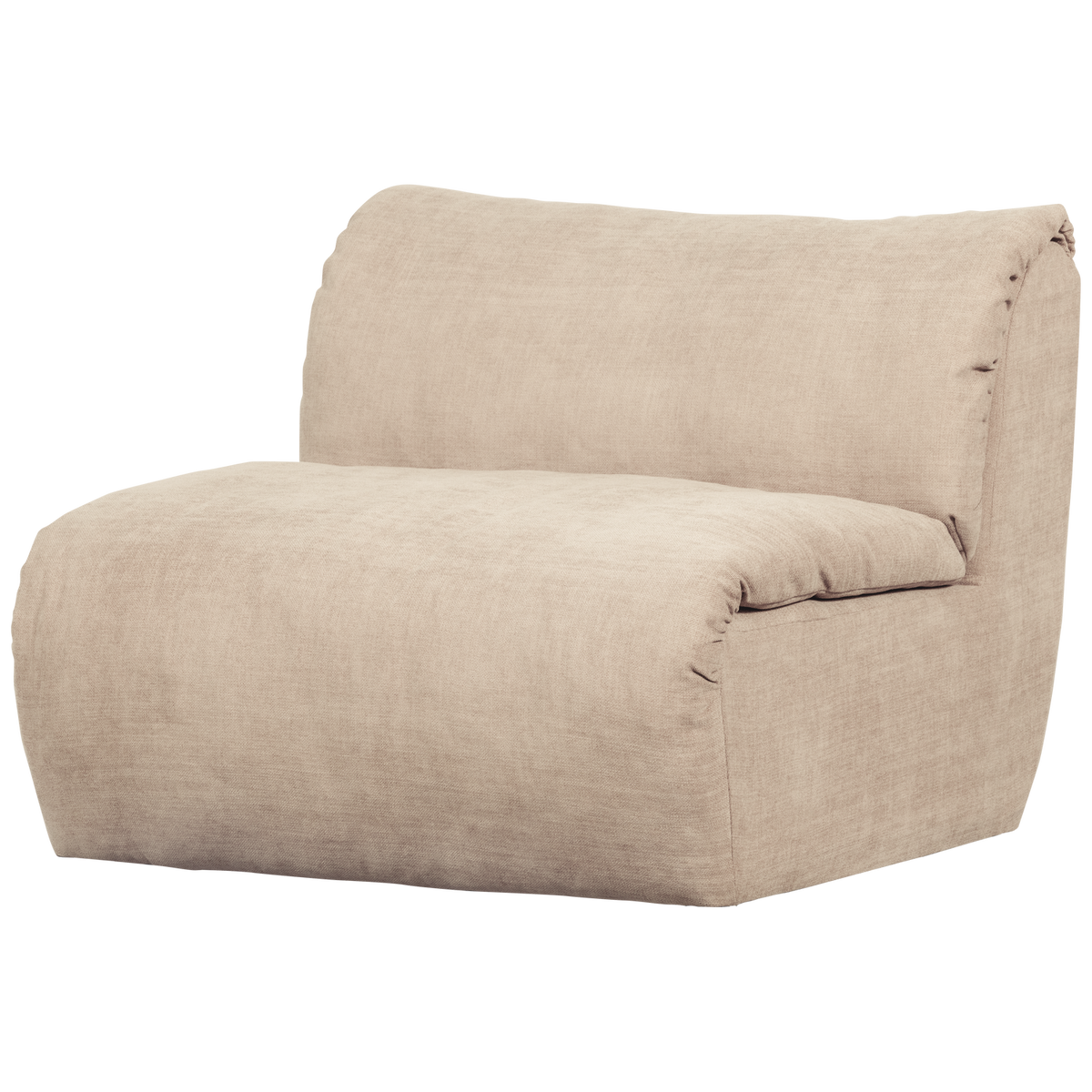 Woood | 1-Zits element Baggy geweven chenille zand