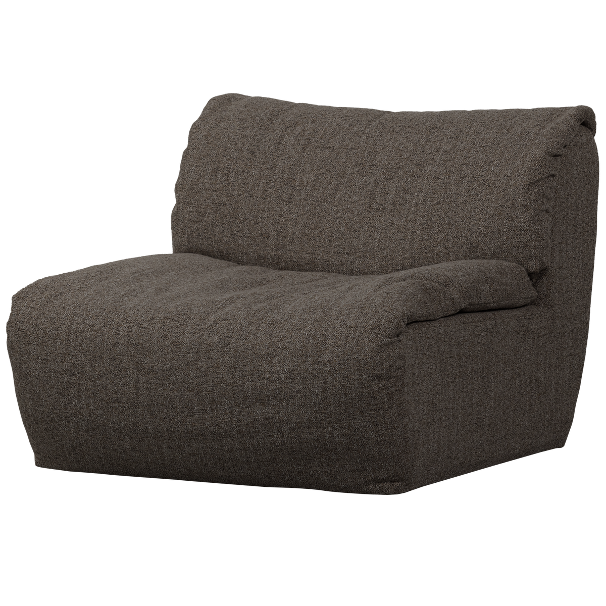 Woood | 1-Zits element Baggy warmgrijs melange