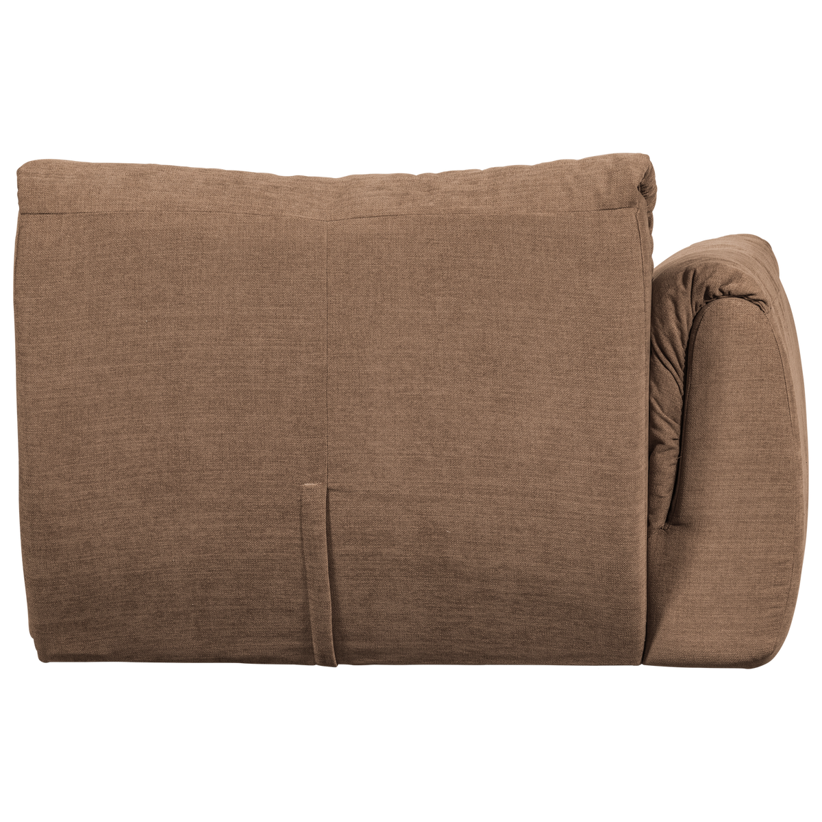 Woood | 1-Zits element Baggy met arm links geweven chenille bruin