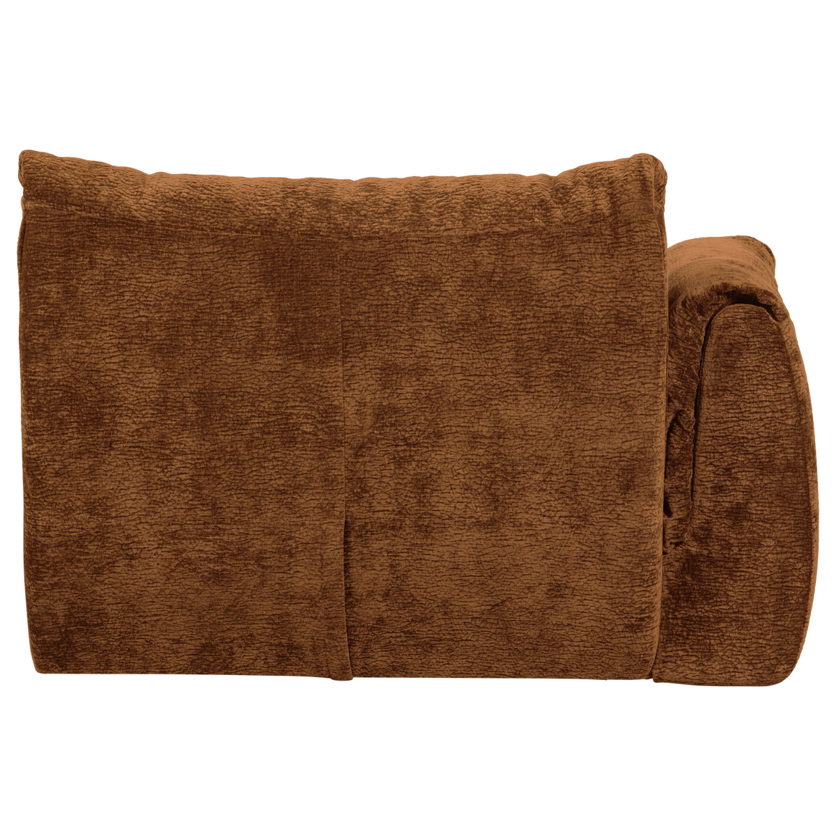Woood | 1-Zits element Baggy met arm links 3D chenille middenbruin