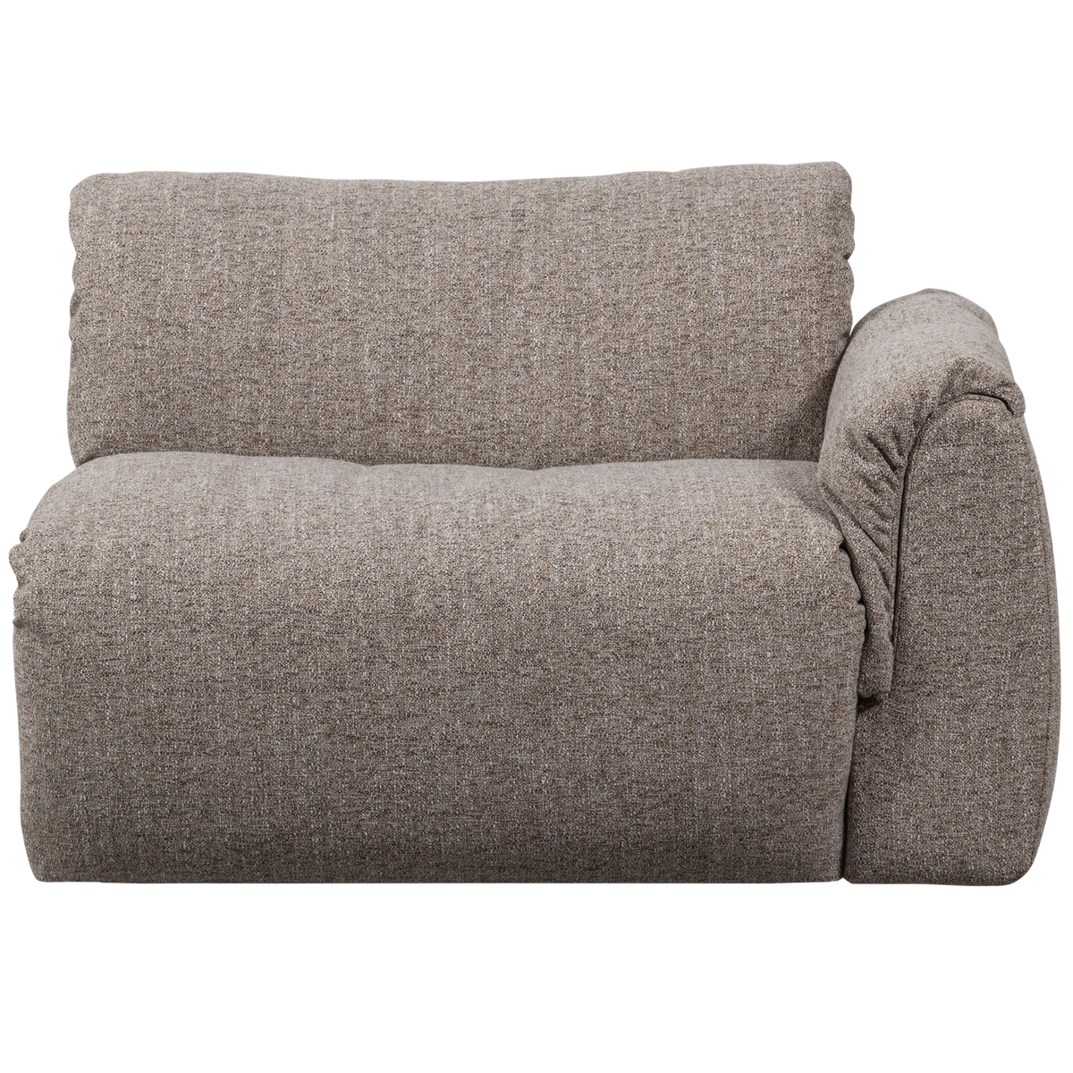 Woood | 1-Zits element Baggy met arm rechts bruin melange