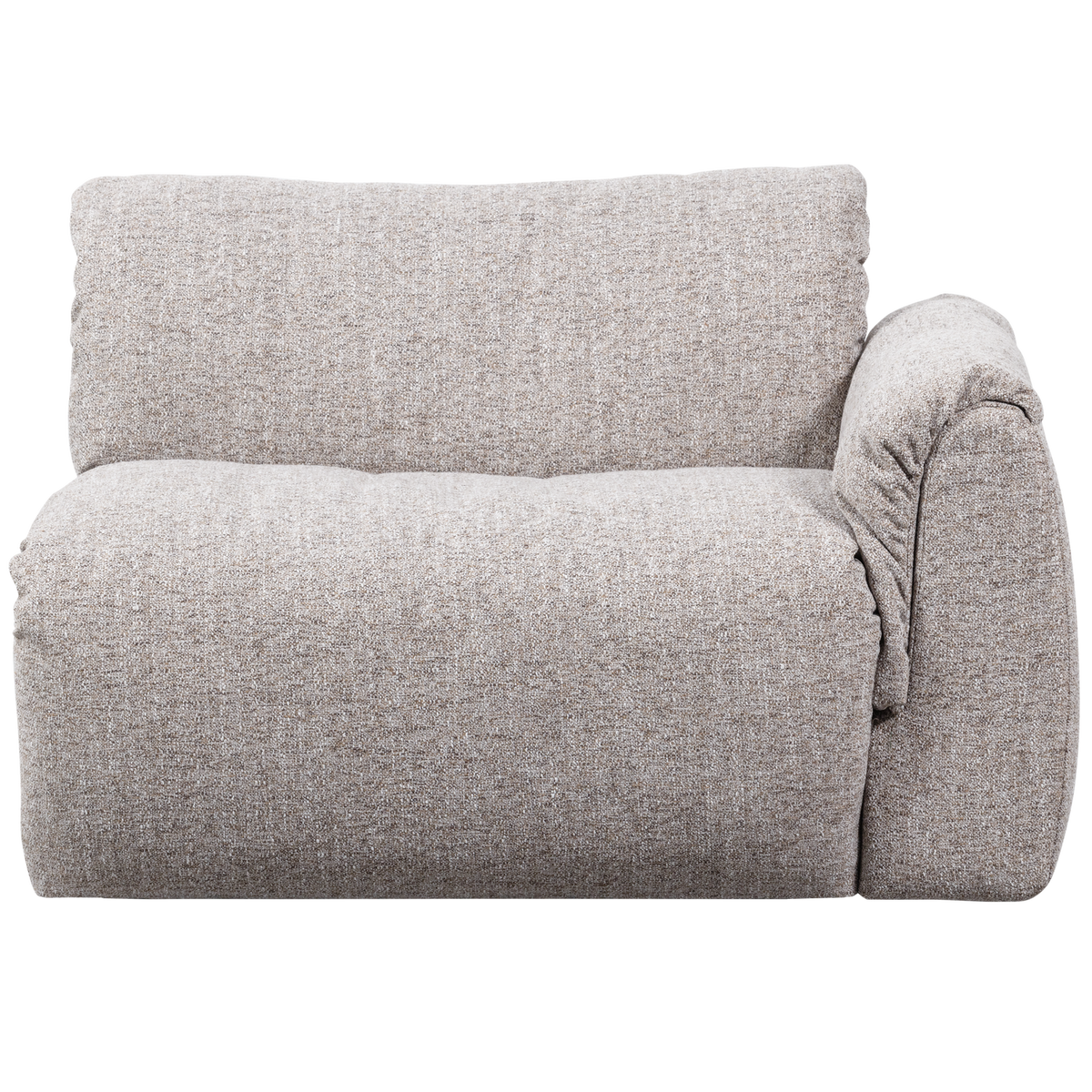 Woood | 1-Zits element Baggy met arm rechts naturel melange