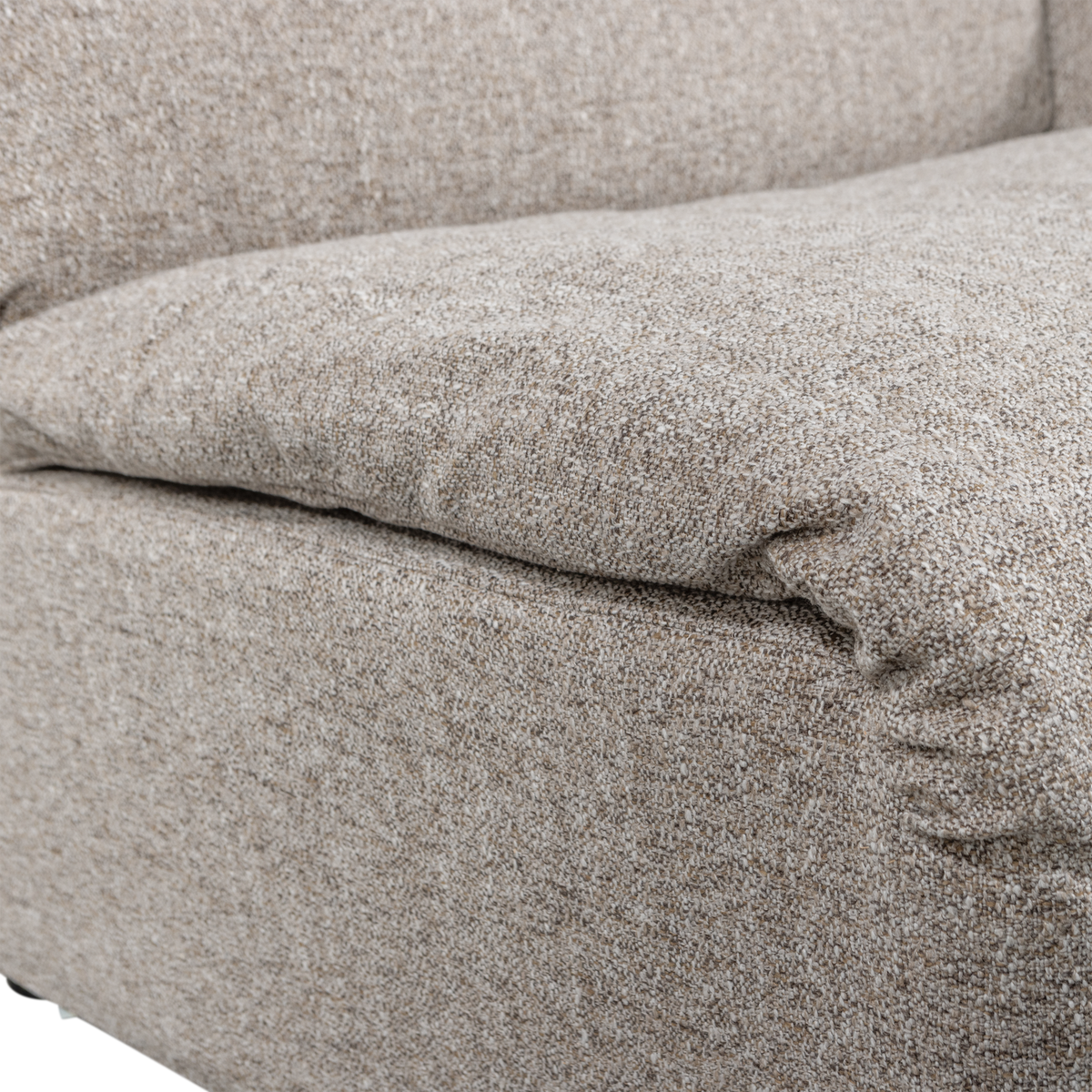 Woood | 1-Zits element Baggy met arm rechts naturel melange