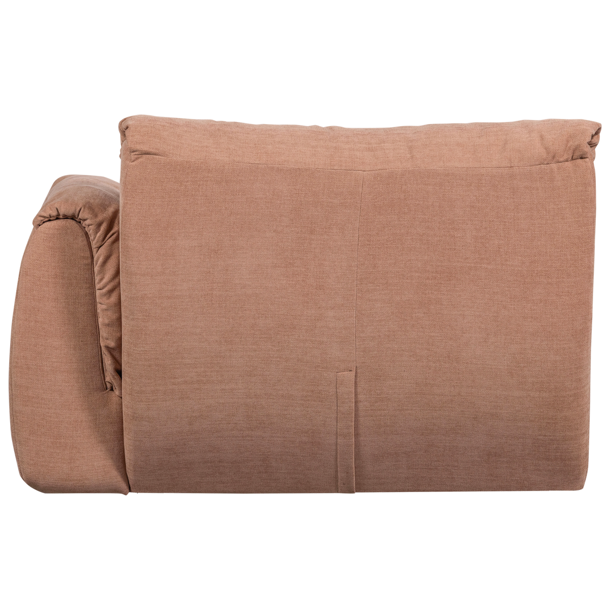 Woood | 1-Zits element Baggy met arm rechts geweven chenille oudroze