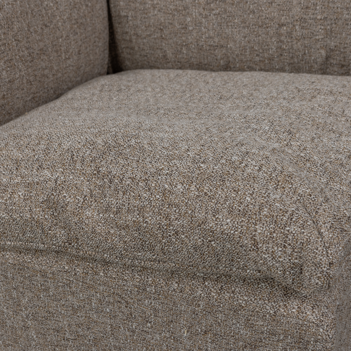 Woood | Hoekelement Baggy bruin melange