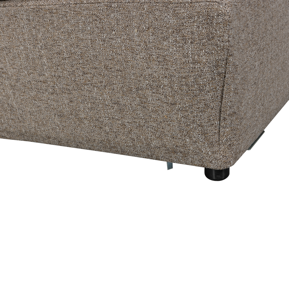 Woood | Hoekelement Baggy bruin melange