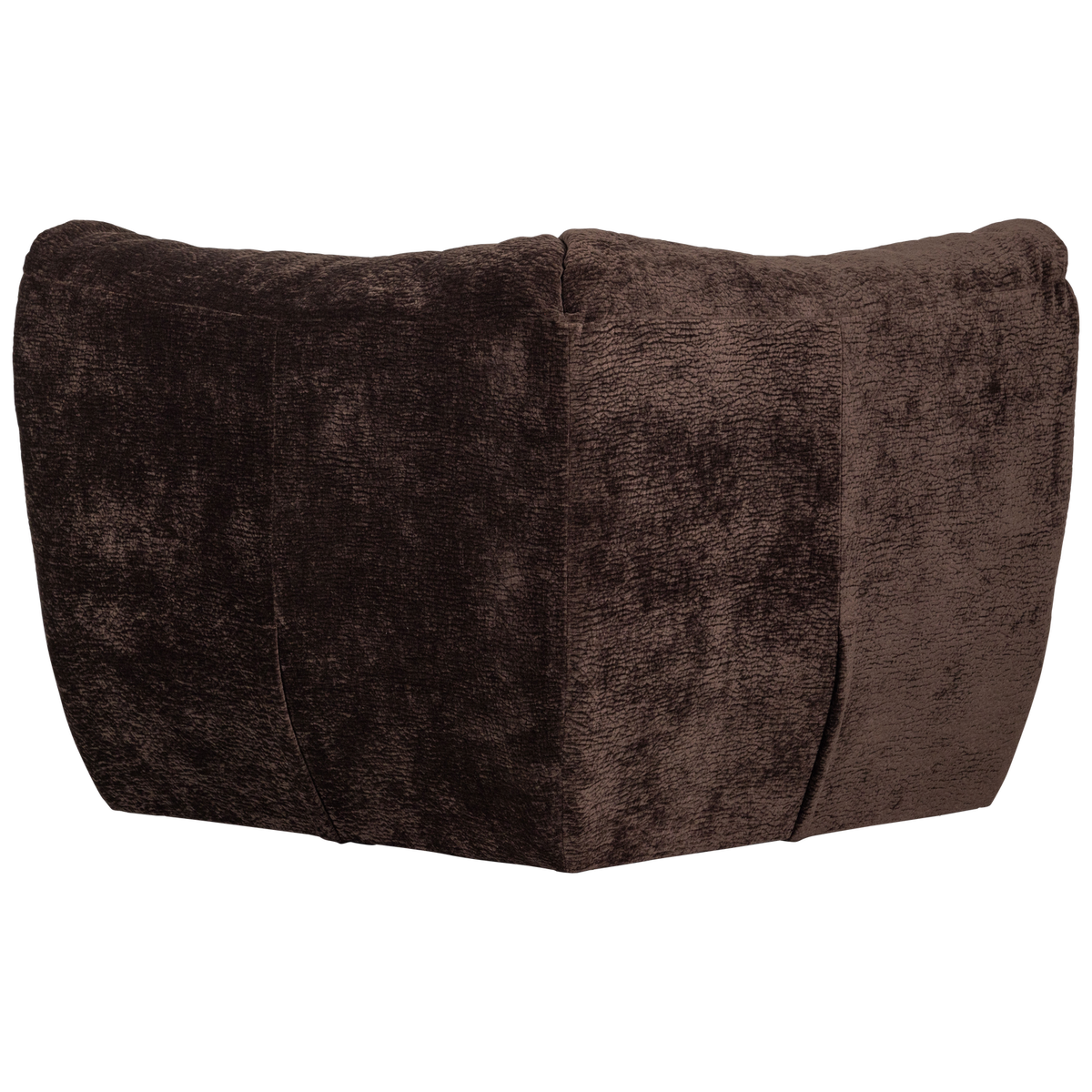 Woood | Hoekelement Baggy 3D chenille donkerbruin