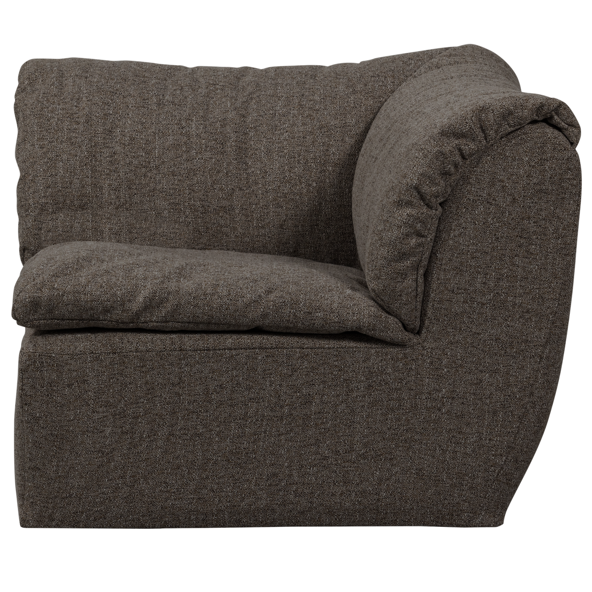 Woood | Hoekelement Baggy warmgrijs melange