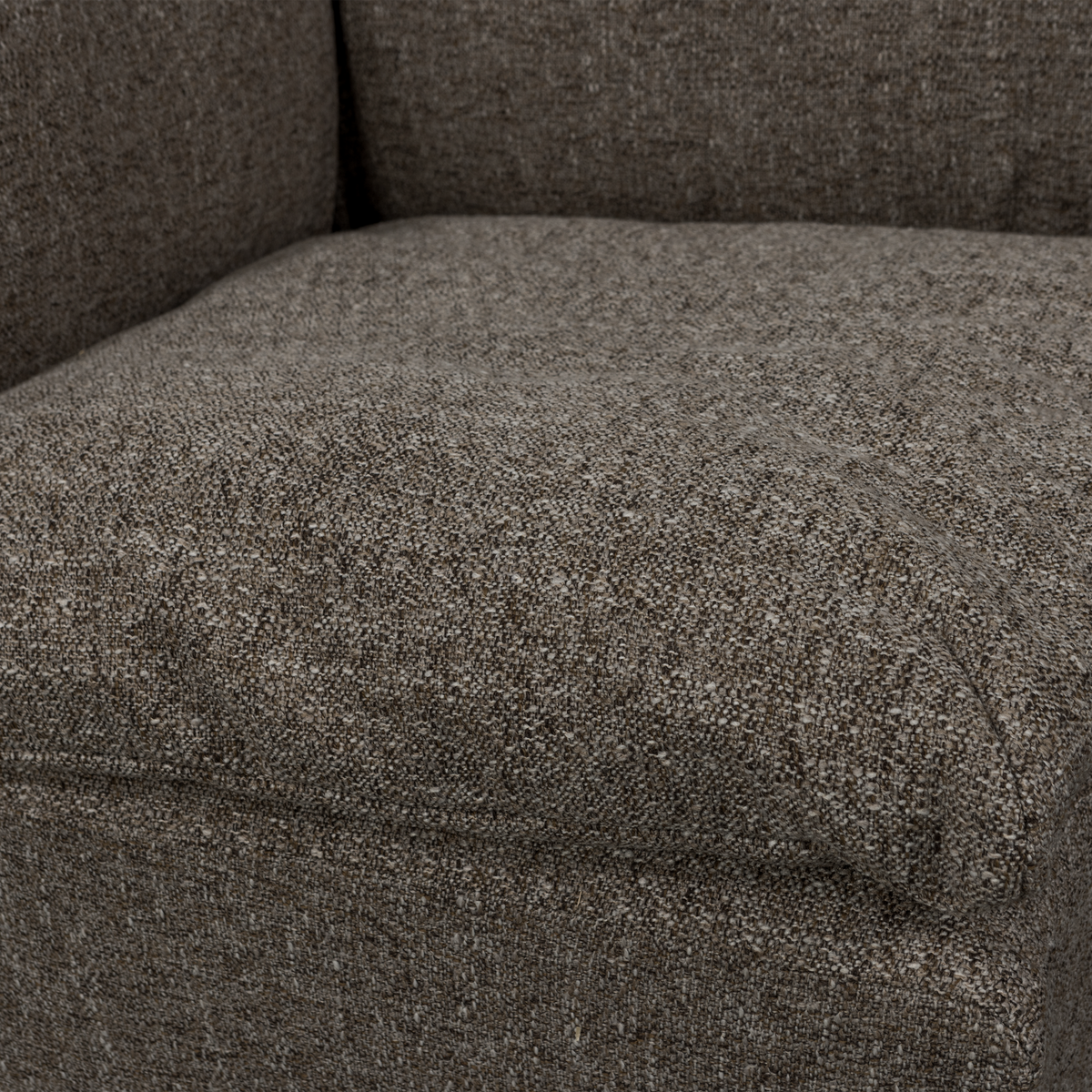 Woood | Hoekelement Baggy warmgrijs melange