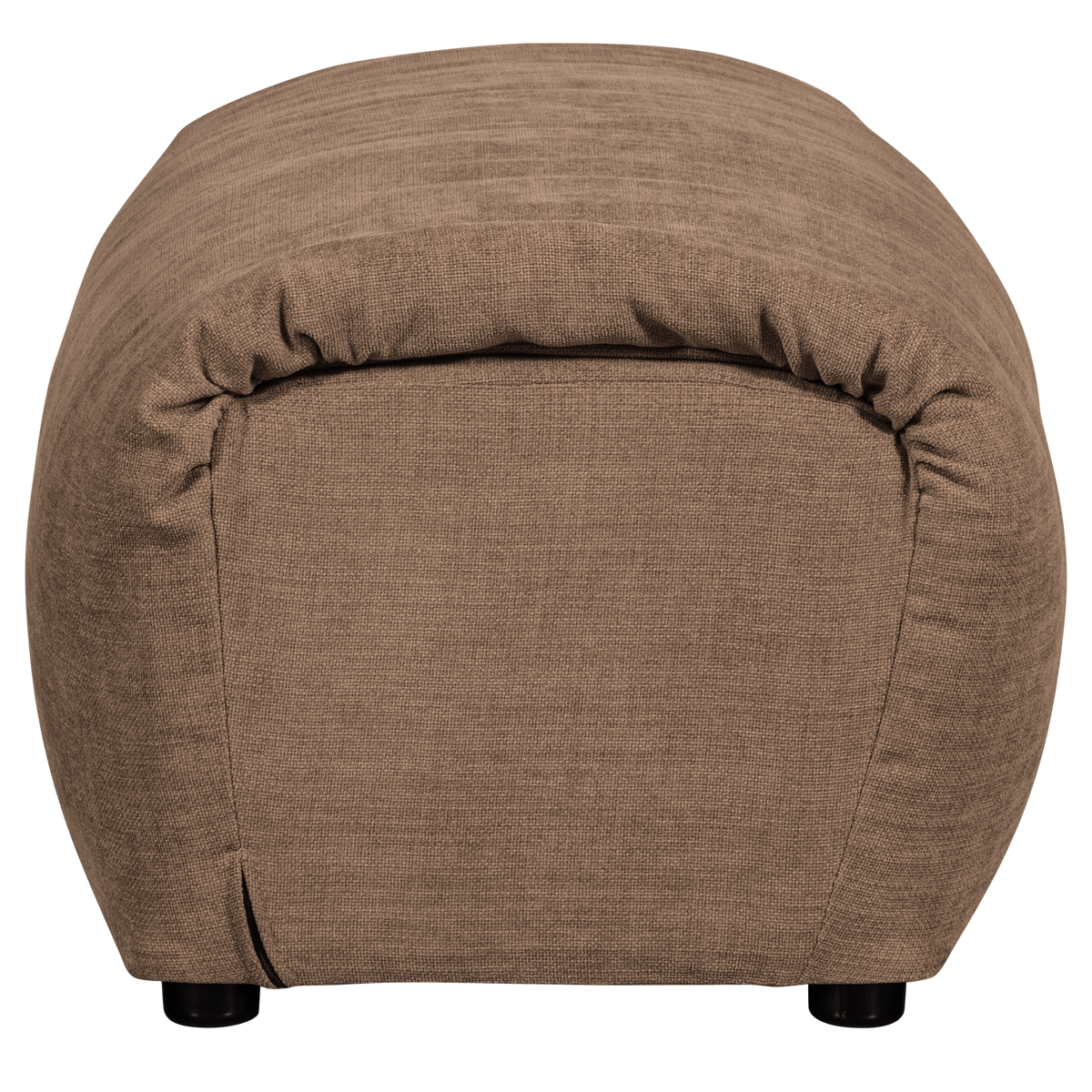 Woood | Hocker Baggy geweven chenille bruin