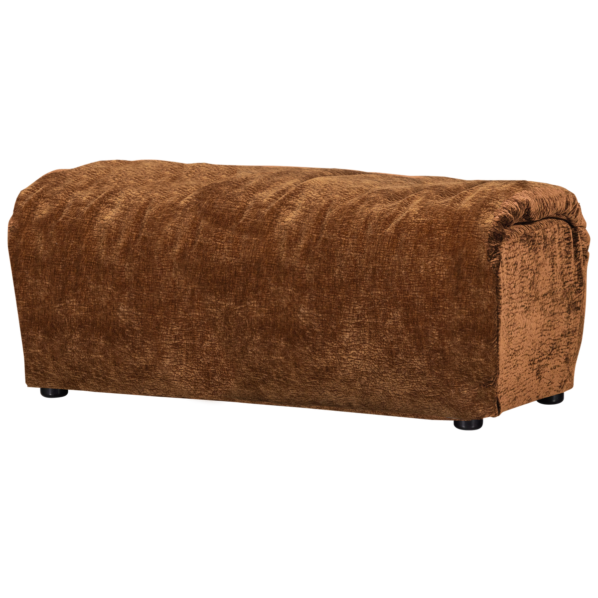 Woood | Hocker Baggy 3D chenille middenbruin