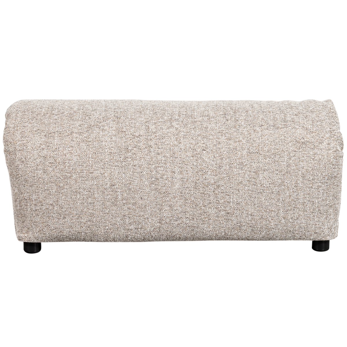 Woood | Hocker Baggy geweven stof naturel melange