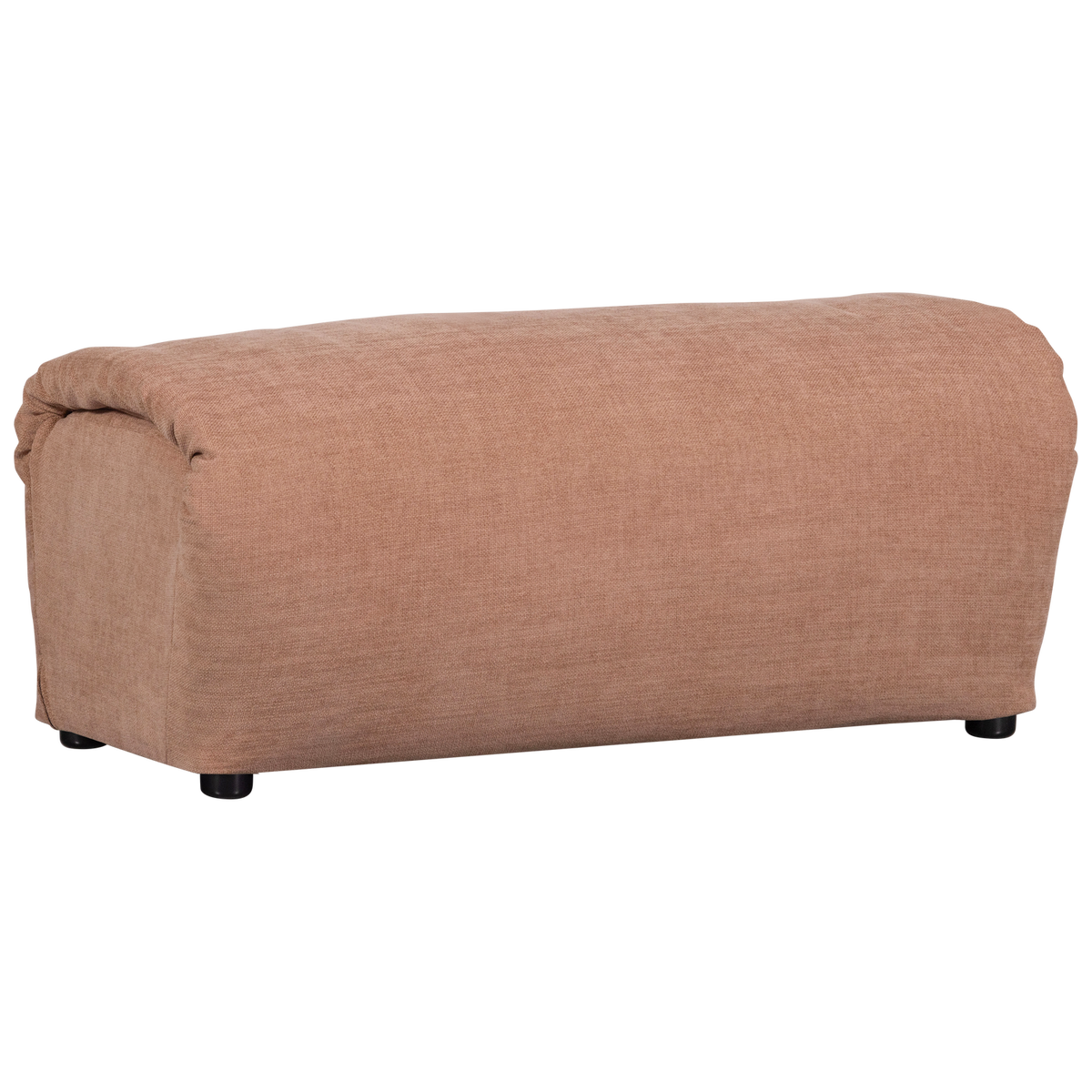 Woood | Hocker Baggy geweven chenille oudroze