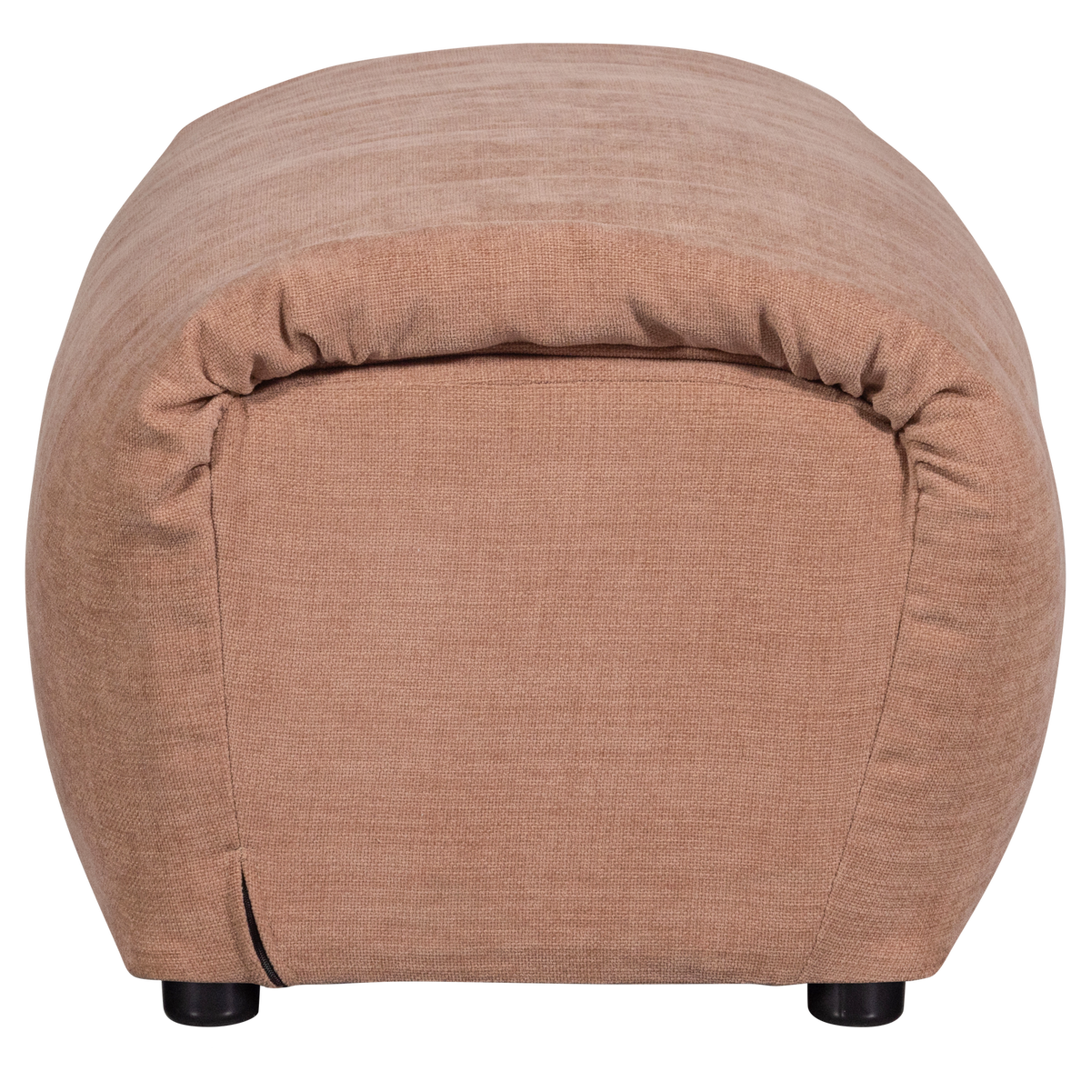 Woood | Hocker Baggy geweven chenille oudroze