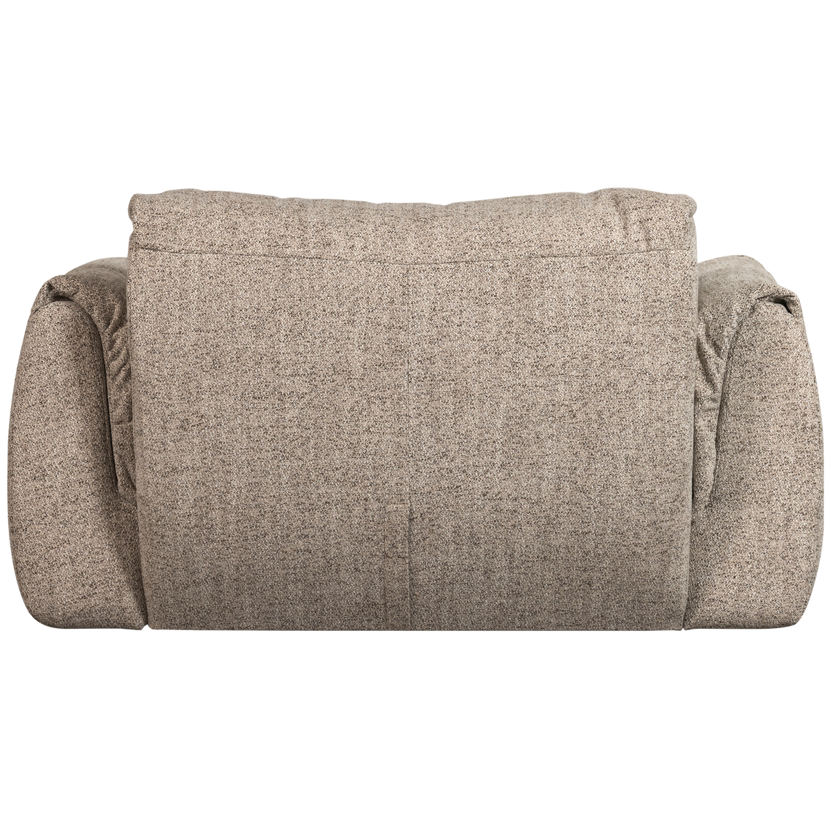 Woood | Loveseat Baggy geweven stof bruin melange
