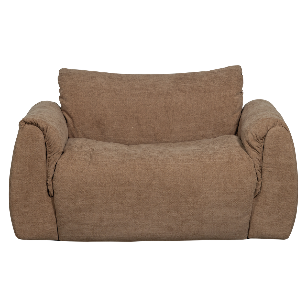 Woood | Loveseat Baggy geweven chenille bruin