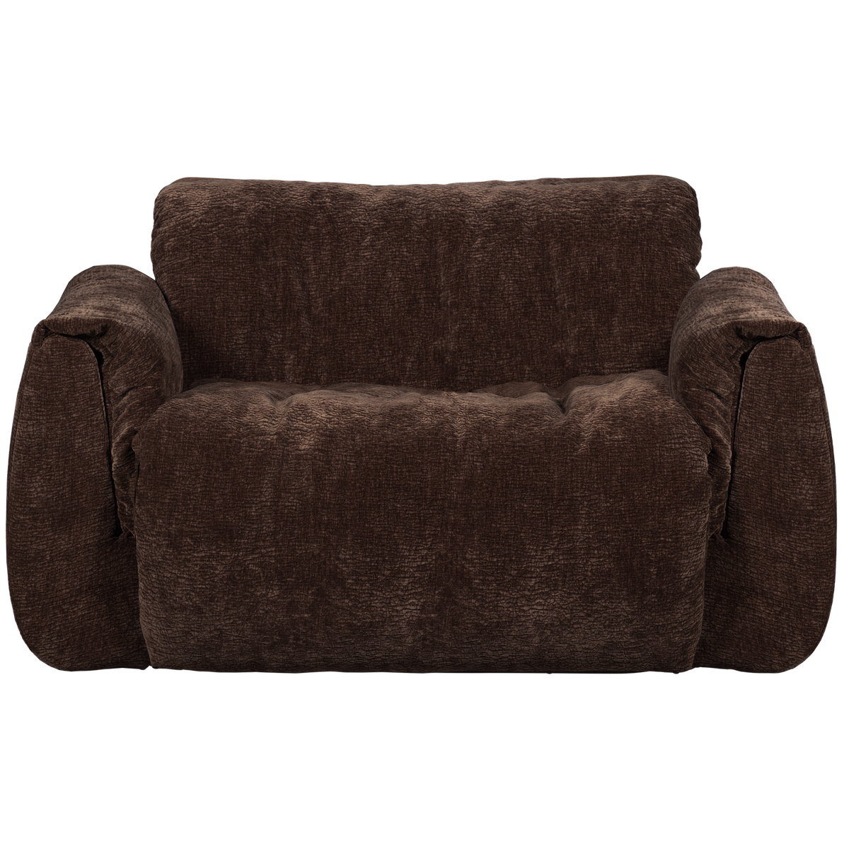 Woood | Loveseat Baggy 3D chenille donkerbuin