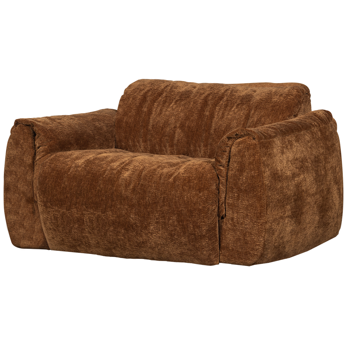 Woood | Loveseat Baggy 3D chenille middenbruin