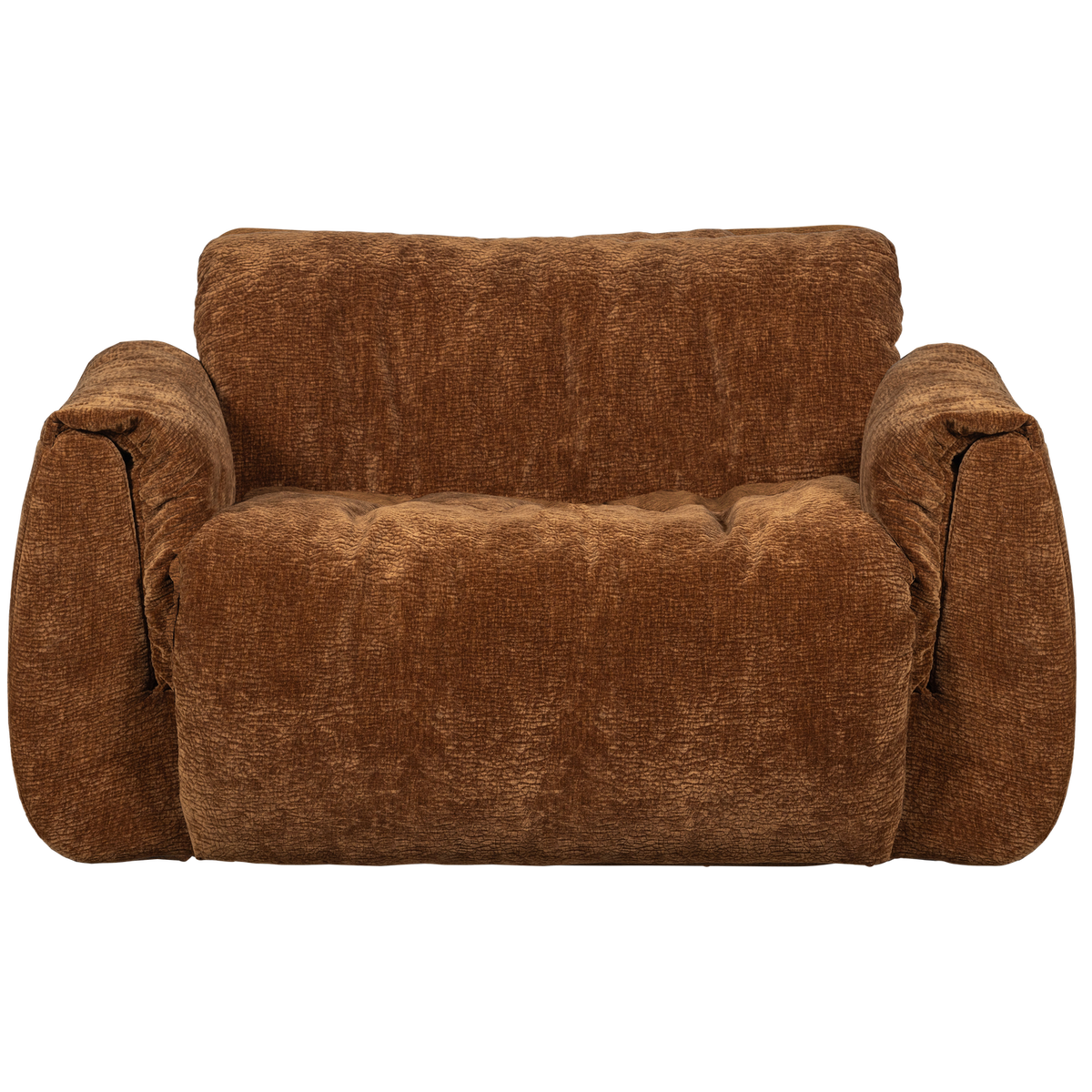 Woood | Loveseat Baggy 3D chenille middenbruin
