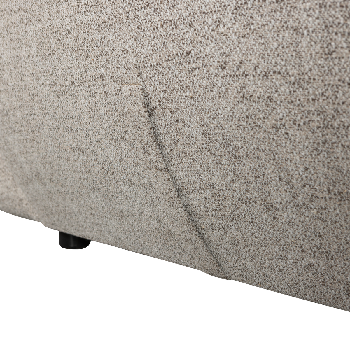 Woood | Loveseat Baggy geweven stof naturel melange