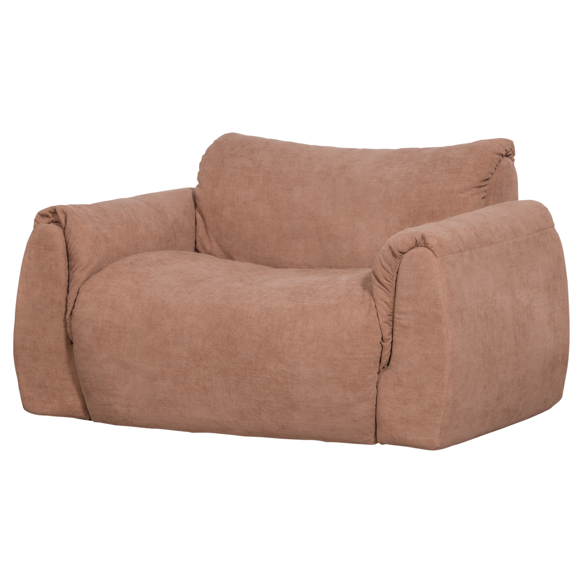 Woood | Loveseat Baggy geweven chenille oudroze