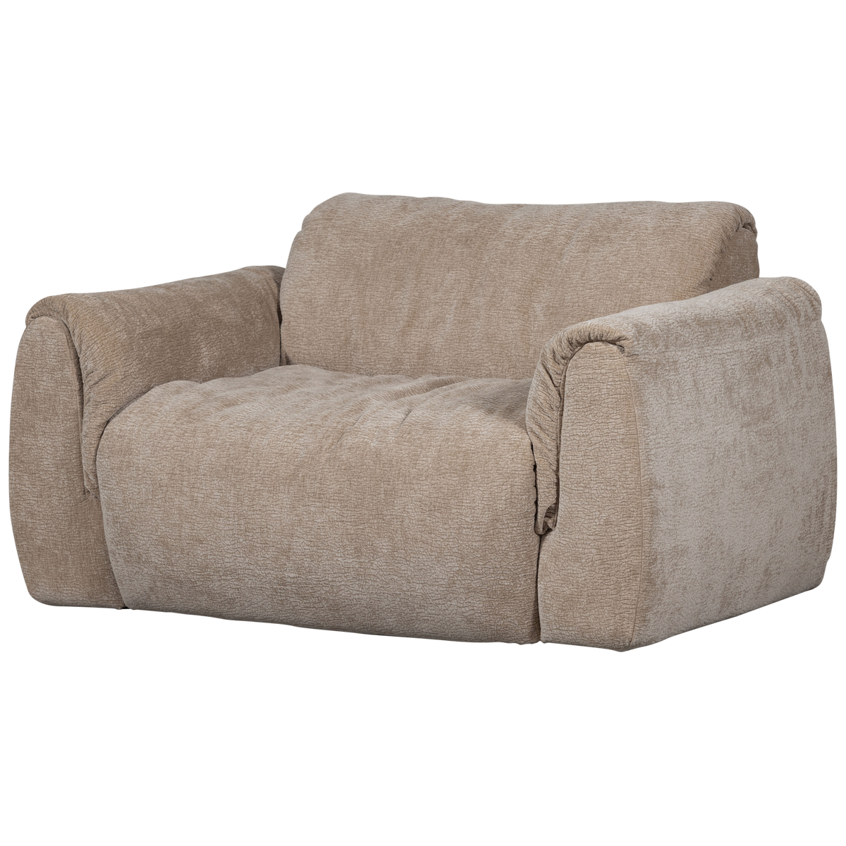 Woood | Loveseat Baggy 3D chenille zand
