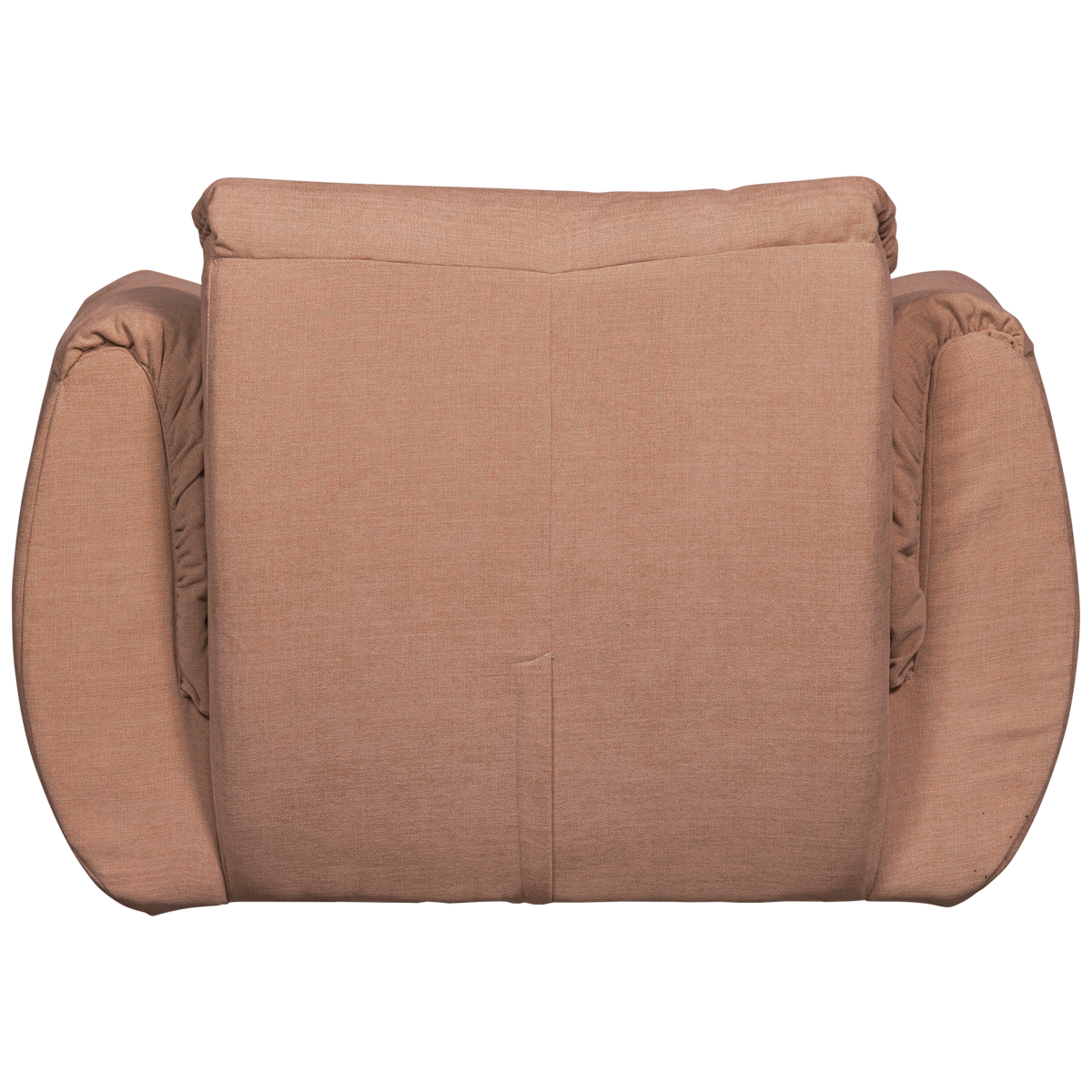 Woood | Draaifauteuil Baggy geweven chenille oudroze
