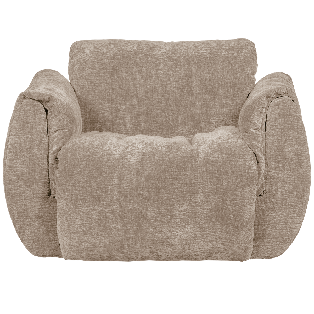 Woood | Draaifauteuil Baggy 3D chenille zand